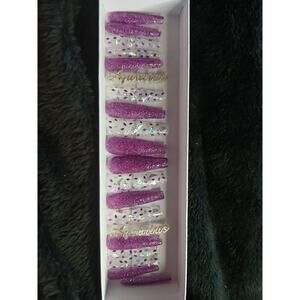 Aquarius Press On Nails